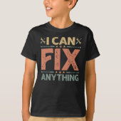 T-shirt I Can Fix Anything - Craftsman (Devant)