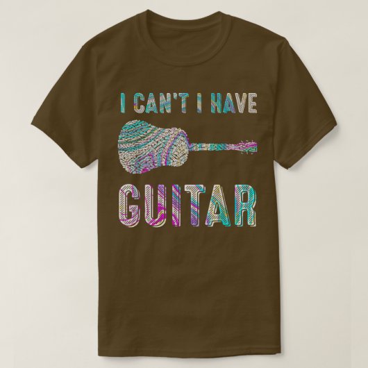 T-shirt I Cant I (Design devant)