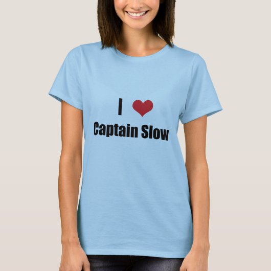T-shirt I capitaine Slow de coeur (Devant)