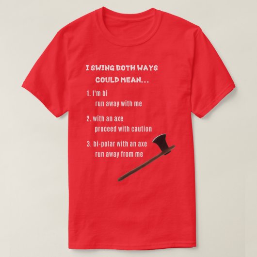 T-shirt I Chanter les deux façons (Design devant)