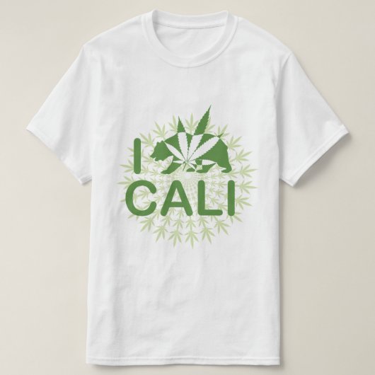 T-shirt I chef Cali (Design devant)