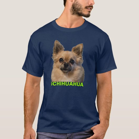 T-shirt i CHIHUAHUA mignon chien (Devant)
