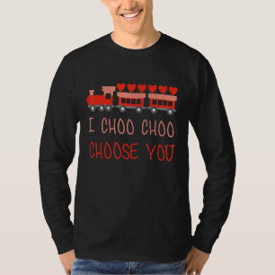 T-shirt I Choo Choo Choisissez Vous Enfants Train Valentin