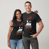 T-shirt I Choo Choo Choose You Valentines Day Train Heart  (Unisexe)