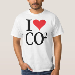 T-shirt I CO2 de coeur