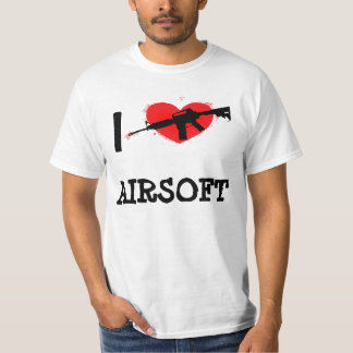 T-shirt I coeur Airsoft