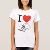 T-shirt I Coeur (Amour) Anal (Devant)