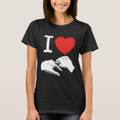 T-shirt I coeur (amour) anal (Devant)