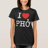 T-shirt I coeur (amour) Pho (Devant)