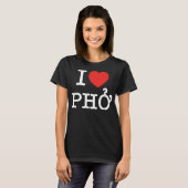 T-shirt I coeur (amour) Pho (Devant entier)