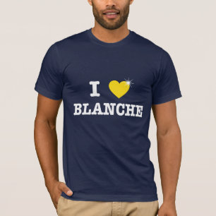 T-shirt I coeur Blanche
