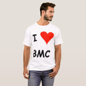 T-shirt I coeur BMC (Devant entier)