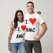 T-shirt I coeur BMC (Unisexe)