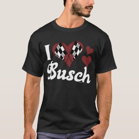 T-shirt I coeur Busch Drk (Devant)