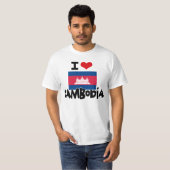 T-SHIRT I COEUR CAMBODGE (Devant entier)