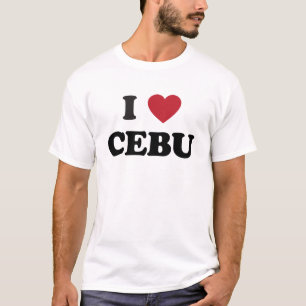 T-shirt I coeur Cebu Philippines