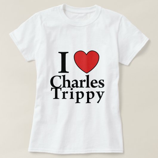 T-shirt I coeur Charles Trippy (Design devant)