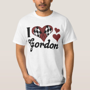 T-shirt I coeur Gordon