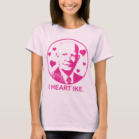 T-shirt I coeur Ike (Devant)