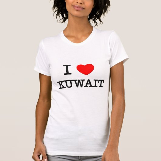 T-SHIRT I COEUR KOWÉIT (Devant)