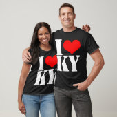 T-shirt I coeur KY (Unisexe)