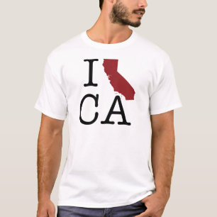 T-shirt I coeur la Californie
