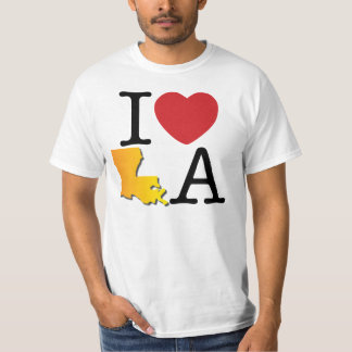 T-shirt I coeur Louisiane