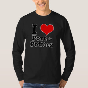 T-shirt I COEUR (LOVE) porta potties