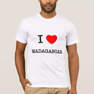 T-SHIRT I COEUR MADAGASCAR