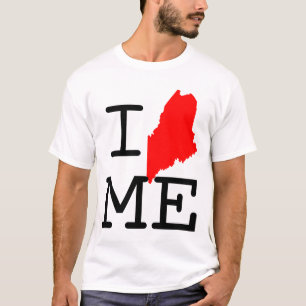 T-shirt I coeur Maine T