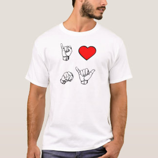 T-shirt I COEUR NY - arrière - plan blanc