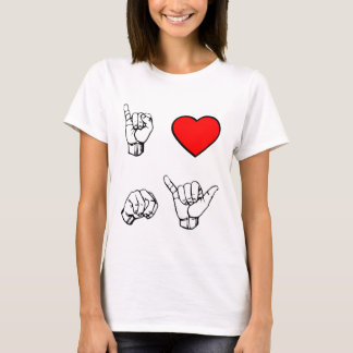T-shirt I COEUR NY - arrière - plan blanc