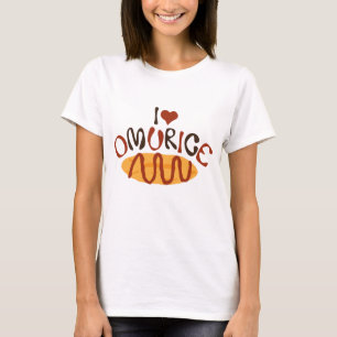 T-shirt I coeur Omurice