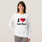T-shirt I coeur Paul Ryan (Devant entier)