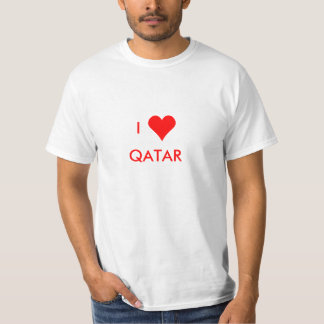 T-shirt i coeur qatar