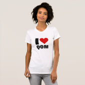 T-shirt I [coeur] Qom (Devant entier)