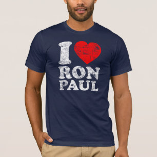 T-shirt I coeur Ron Paul