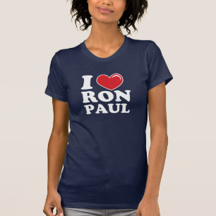 T-shirt I coeur Ron Paul