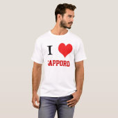 T-shirt i coeur Sapporo (Devant entier)