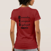 T-shirt I coeur vendredi (Dos)