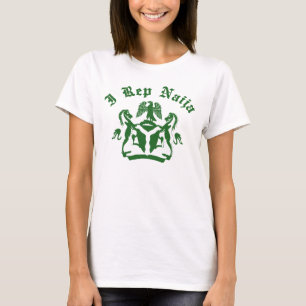 T-shirt I conception du représentant Naija avec le mantea