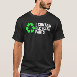 T-shirt I Contient des parties Recyclées Sensibilisation a