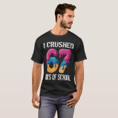 T-shirt I Crushed 67 Days Of School Boys Ice Cream Drip Ae (Devant entier)