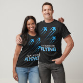 T-shirt I d Rather Be Flying Airplane Pilot Men Women Kid (Unisexe)