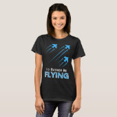 T-shirt I d Rather Be Flying Airplane Pilot Men Women Kid (Devant entier)