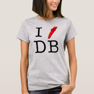 T-shirt I DB de mirliton pour des enfants en bas âge