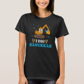 T-shirt I Dig Hanukkah Excavator Construction Toddler Hanu (Devant)