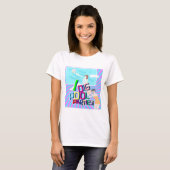 T-shirt I Dig Pool Parties Retro Fun Illustration Art (Devant entier)