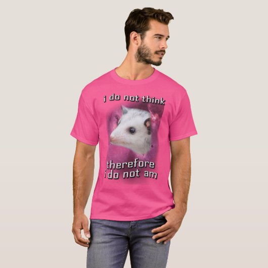 T-shirt I do not think boy (Devant entier)