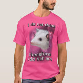 T-shirt I do not think boy (Devant)